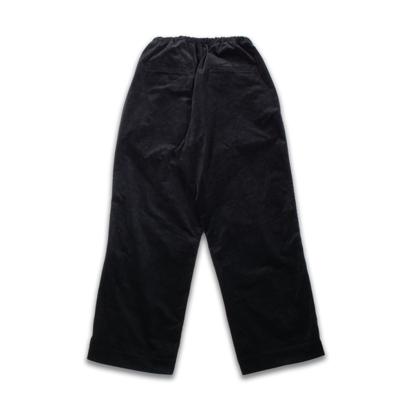 MASSTARD - ARMY WIDE TROUSERS -comfort line- BLACK