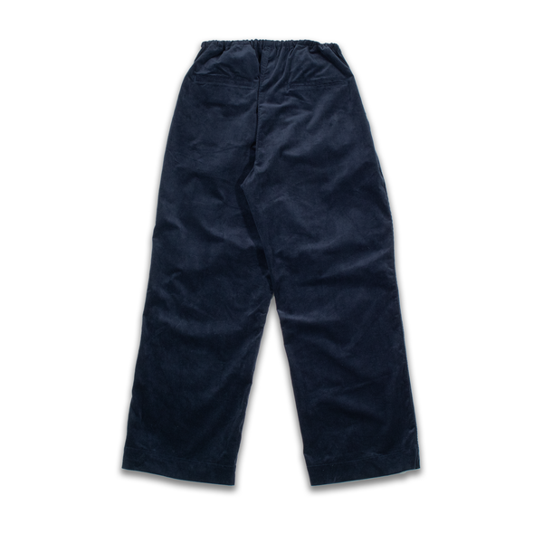 MASSTARD - ARMY WIDE TROUSERS -comfort line- NAVY