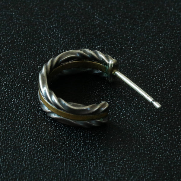 Rowan -twist earrings