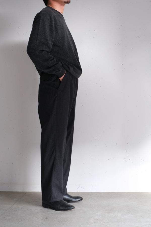 PHIGVEL -C/W AVIATOR SLACKS- CHARCOAL