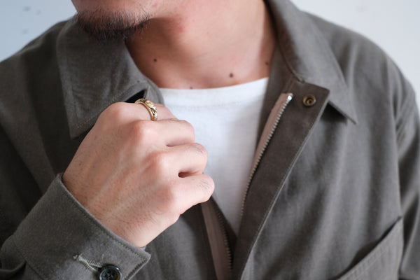 PHIGVEL -C/W AVIATOR JUMPSUIT- B.GRAY