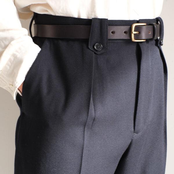 PHIGVEL -W/CA SAFARI TROUSERS- I.NAVY