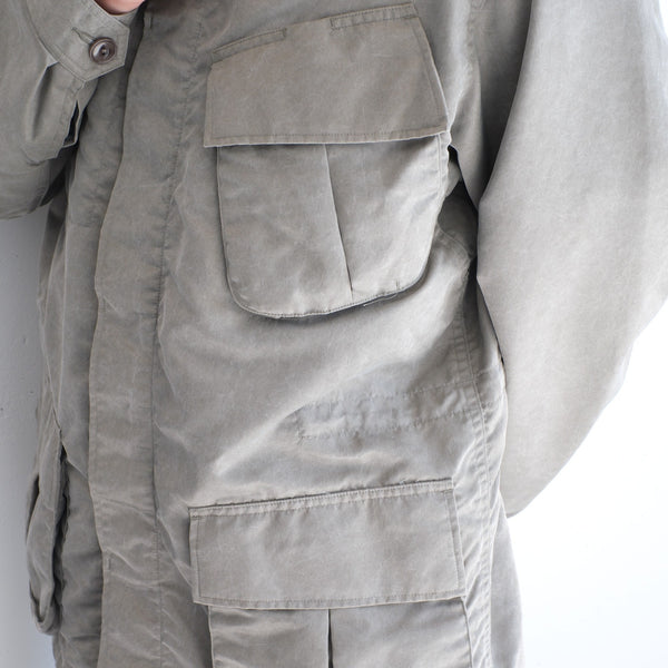 nonnative -   TROOPER HOODED JACKET NYLON TWILL PIGMENT DYE WITH WINDSTOPPER®