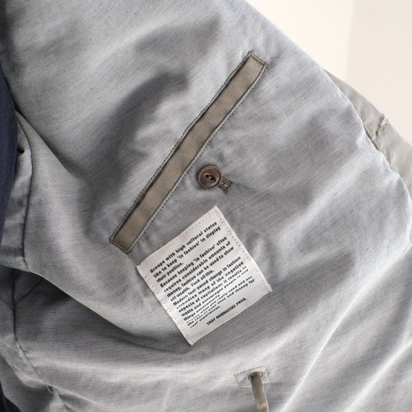 nonnative -   TROOPER HOODED JACKET NYLON TWILL PIGMENT DYE WITH WINDSTOPPER®