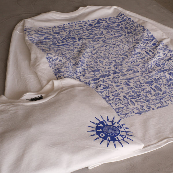 RAY TROLL - EVOLVE L/S T Shirt - WHITE