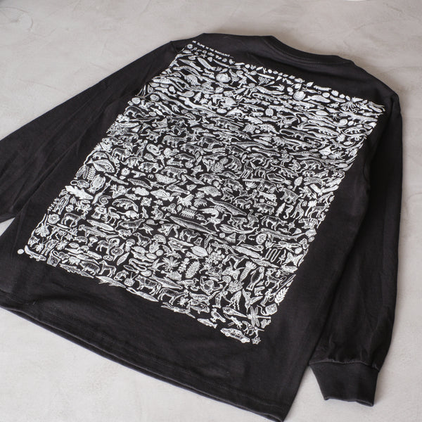 RAY TROLL - EVOLVE L/S T Shirt - BLACK