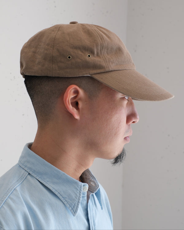 PHIGVEL - DRILL CLOTH FIELD CAP - STONE KHAKI