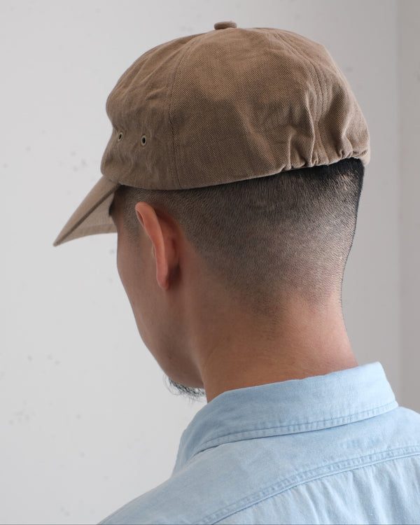 PHIGVEL - DRILL CLOTH FIELD CAP - STONE KHAKI