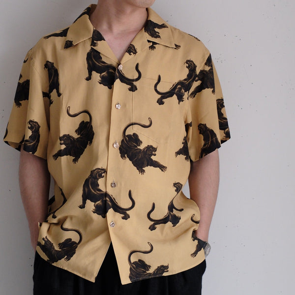 MASSTARD - RESORT SHIRT - panther GOLD