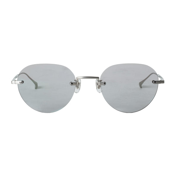 EYEVAN - ALVIRA 52  BC-MD.GRY N（BRUSH CHROME / MEDIUM GRAY NYLON）