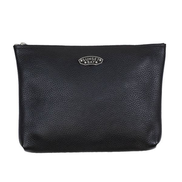 SUNSET BAY - SIGNET POUCH (Grande) BLACK