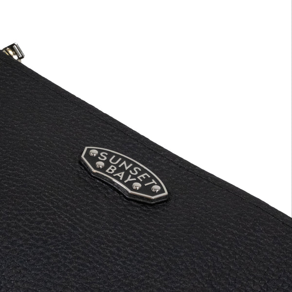 SUNSET BAY - SIGNET POUCH (Large) BLACK