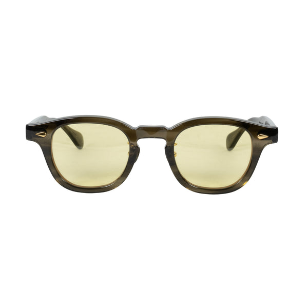 JULIUS TART OPTICAL - AR CHINATOWN SPECIAL ORDER - OLIVE GREEN SASA × GOLD