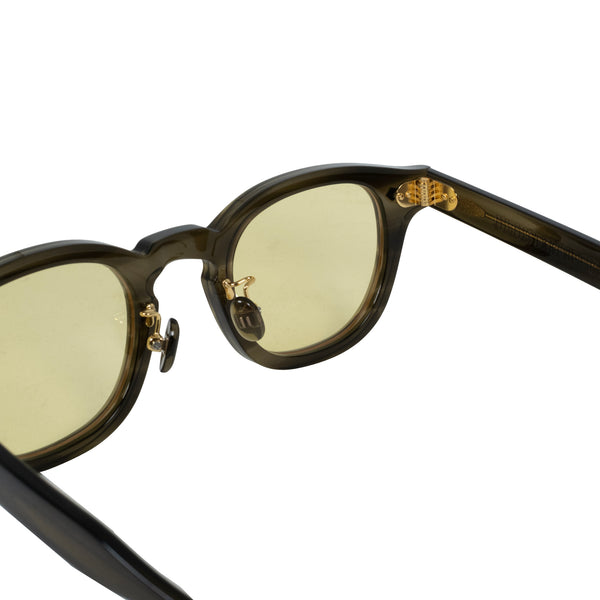 JULIUS TART OPTICAL - AR CHINATOWN SPECIAL ORDER - OLIVE GREEN SASA × GOLD