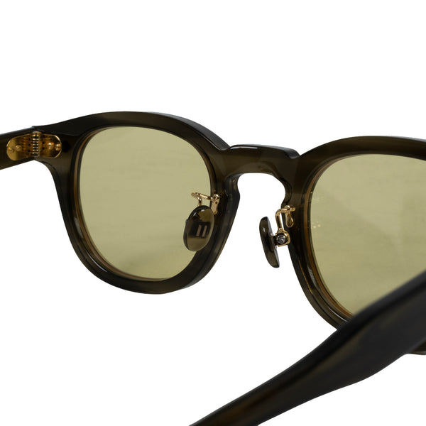 JULIUS TART OPTICAL - AR CHINATOWN SPECIAL ORDER - OLIVE GREEN SASA × GOLD