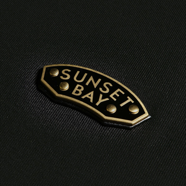 SUNSET BAY - ANCHORS L/S - BLACK