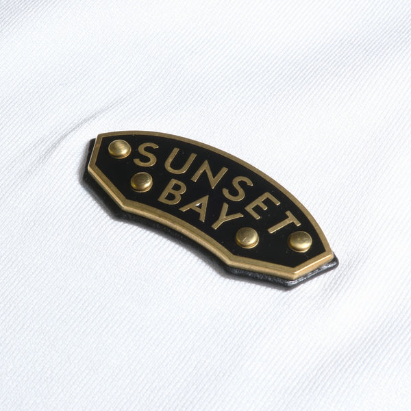 SUNSET BAY - ANCHORS L/S - WHITE