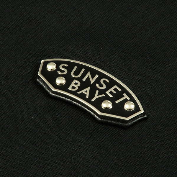 SUNSET BAY - ANCHORS L/S - BLACK