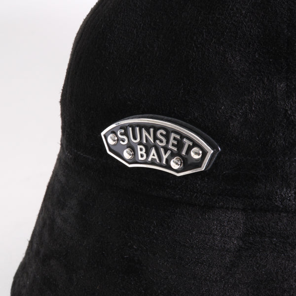 SUNSET BAY - MARINER - BLACK SUEDE