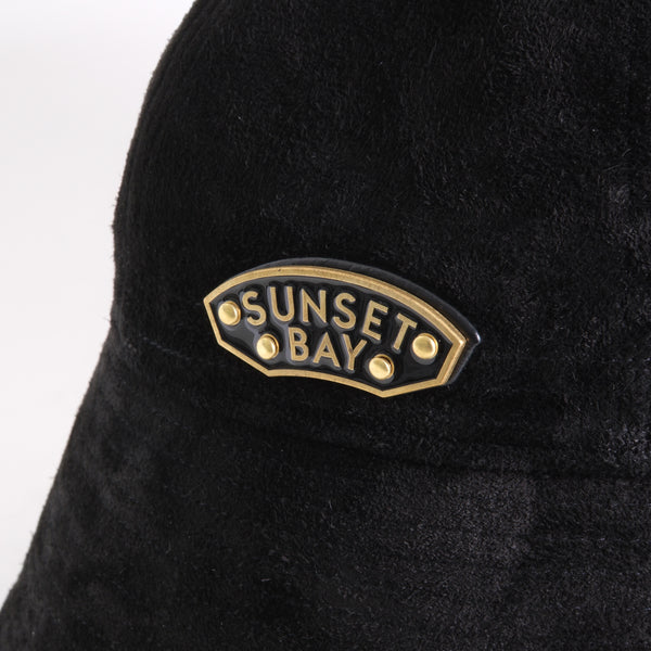 SUNSET BAY - MARINER - BLACK SUEDE