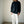 FUELS -L/S LEATHER TAG Tee - BLACK