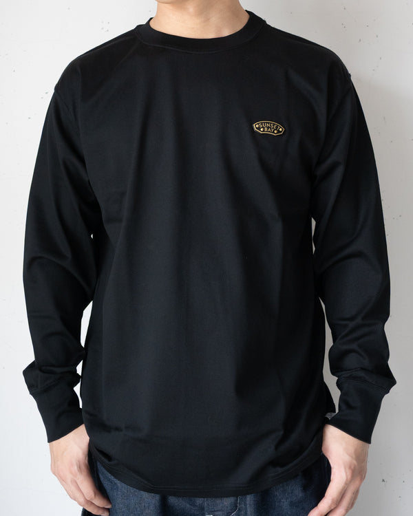 SUNSET BAY - ANCHORS L/S - BLACK
