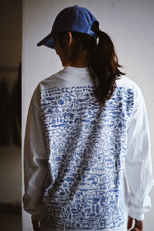 RAY TROLL - EVOLVE L/S T Shirt - WHITE