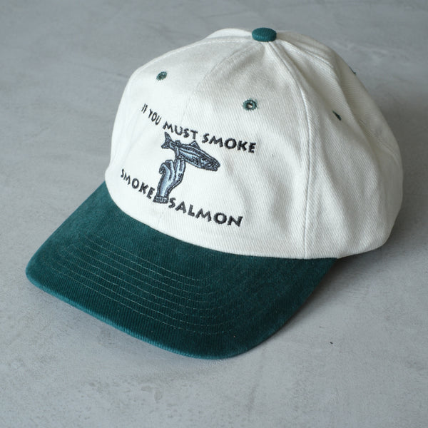 RAY TROLL - Smoke Salmon 6Panel Cap - GREEN