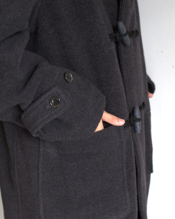PHIGVEL - NAVAL DUFFLE COAT - CHARCOAL