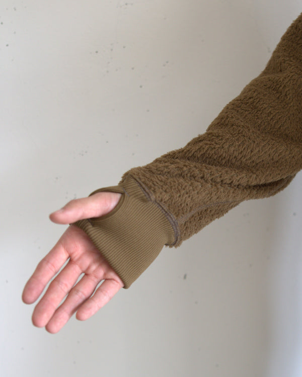 nonnative - DWELLER L/S TEE POLARTEC® ALPHA® DIRECT - COYOTE