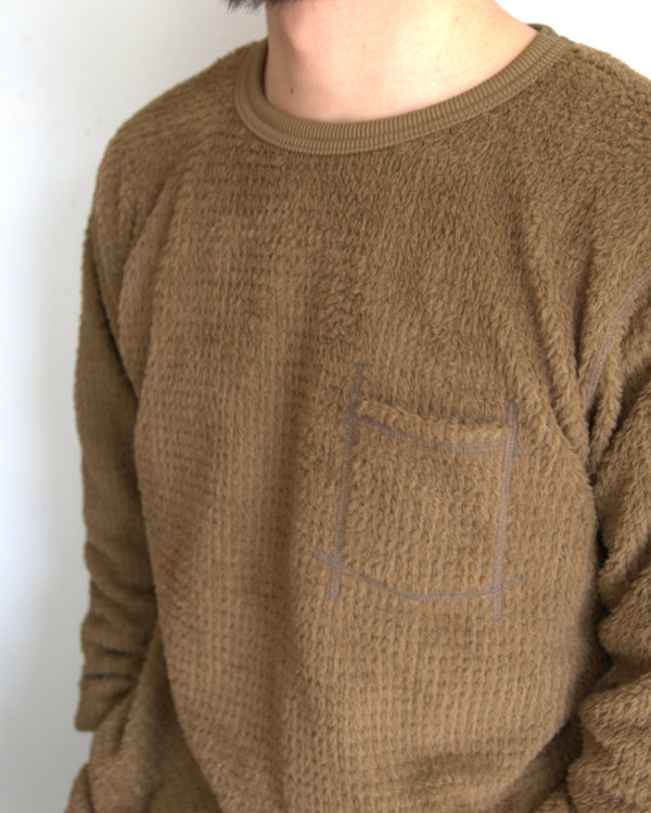 nonnative - DWELLER L/S TEE POLARTEC® ALPHA® DIRECT - COYOTE