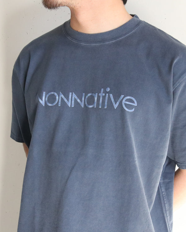 DWELLER S/S TEE "NONNATIVE - 2” / NAVY
