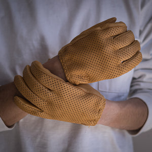Lamp gloves -Punching glove- Camel