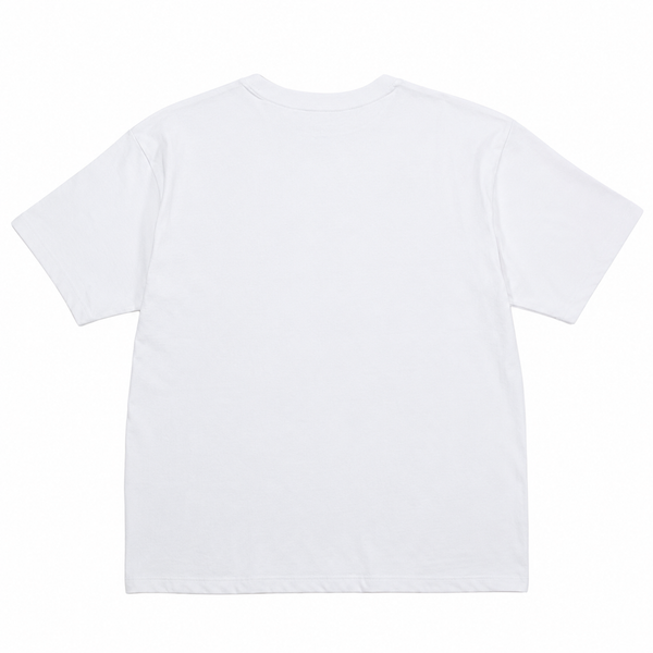 FUELS - S/S LEATHER TAG Tee - WHITE