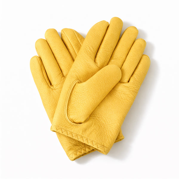 Lamp gloves -Durable glove 【SHORTY】- YELLOW
