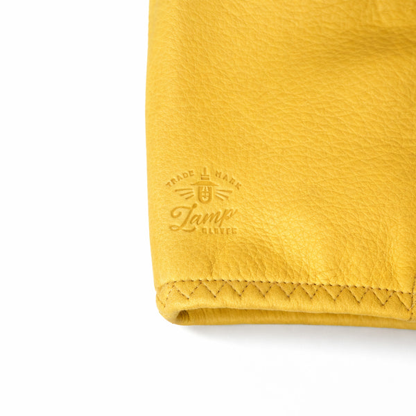 Lamp gloves -Durable glove 【SHORTY】- YELLOW