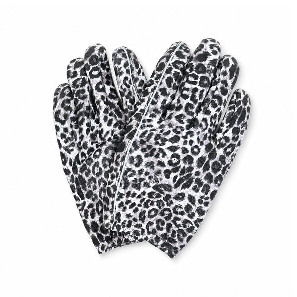Lamp gloves - SHORTY GLOVE WHITE LEOPARD-