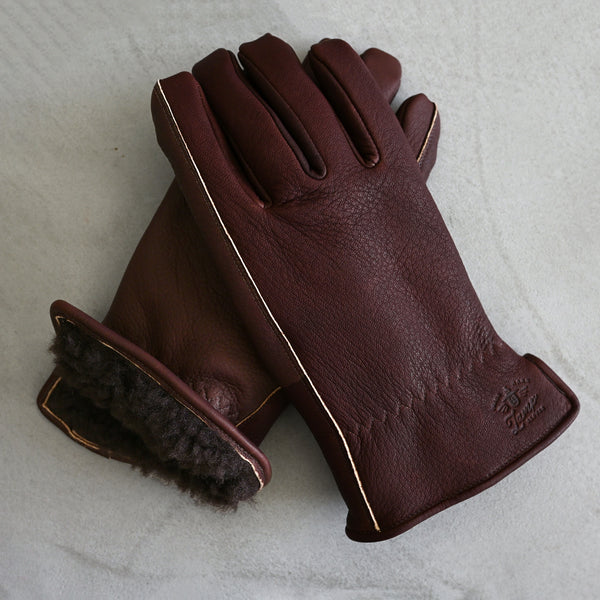 Lamp gloves -Winter glove- BROWN