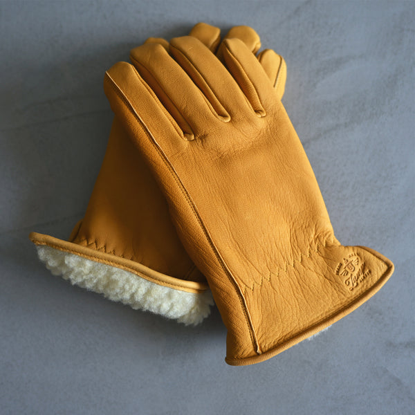 Lamp gloves -Winter glove- CAMEL