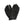 Lamp gloves -Utility glove Zipper F/F- Black/Black