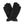 Lamp gloves -premium line- winter glove- Black suede
