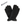 Lamp gloves -premium line- winter glove- Black suede
