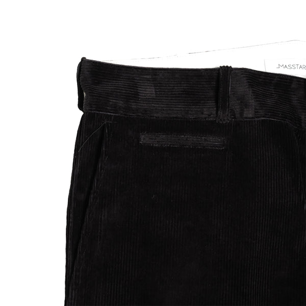 MASSTARD - NEW DAILY CHINOS CORDUROY- BLACK