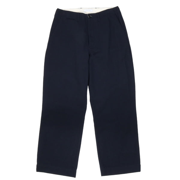 MASSTARD - ARMY WIDE TROUSERS - NAVY