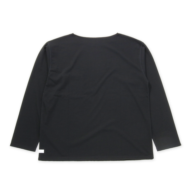 MASSTARD - L/S NEW POCKET BOAT TEE - BLACK