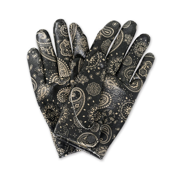 Lamp gloves -Utility glove MID- Paisley BLACK