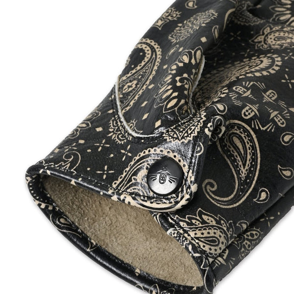 Lamp gloves -Utility glove MID- Paisley BLACK