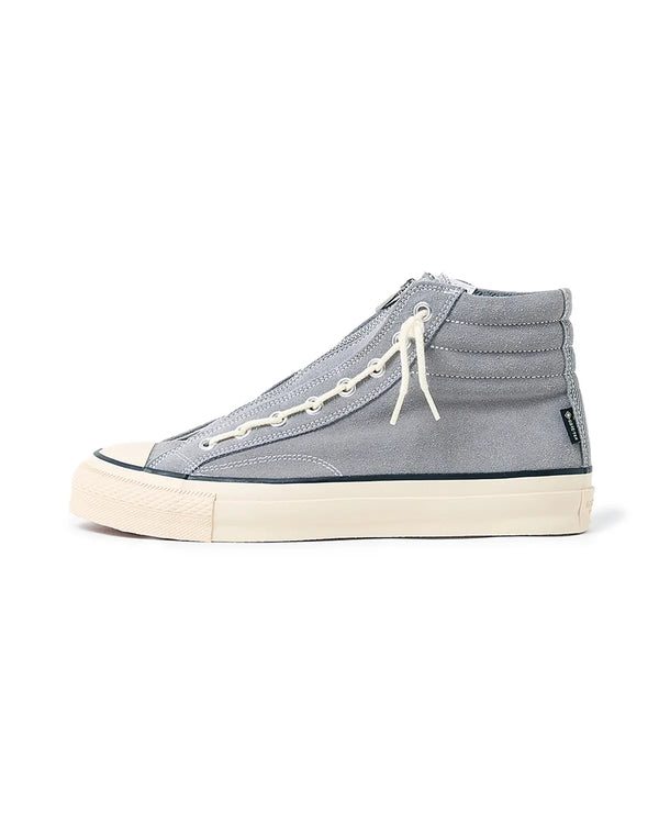 nonnative - DWELLER TRAINER 2 HI COW LEATHER WITH GORE-TEX by SPINGLE - GRAY