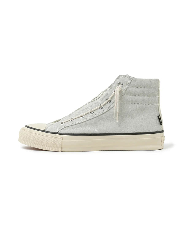 nonnative - DWELLER TRAINER 2 HI COW LEATHER WITH GORE-TEX by SPINGLE - OFF WHITE