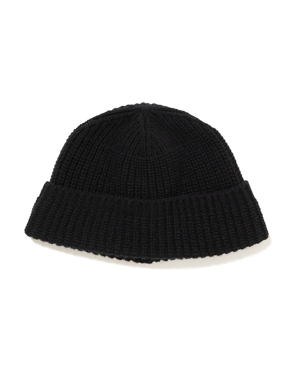 nonnative -DWELLER BEANIE W/N YARN-BLACK